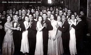 Oran - Bal des Banquiers du Credit Lyonnais - 1932